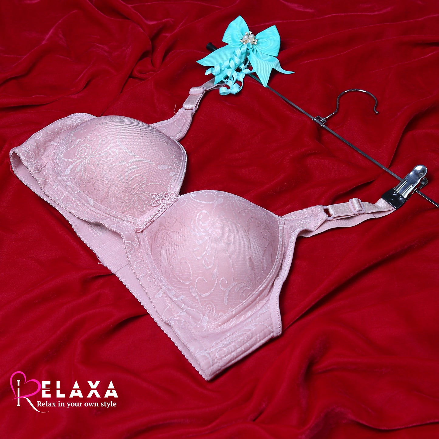 Single PaddedPure Silk Bra