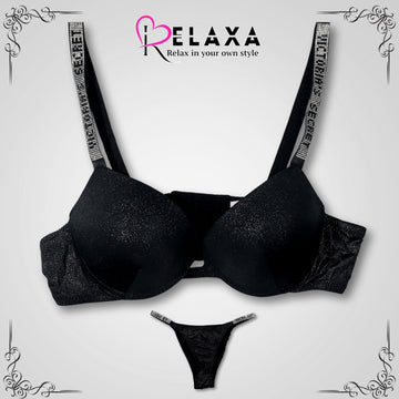 Victoria's Secret Shine Beaded Stap Bra (Imported)