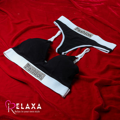 Fashion Thinpad Teen Bra Panty Set