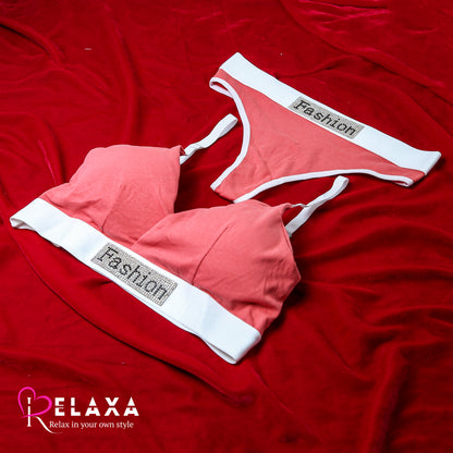 Fashion Thinpad Teen Bra Panty Set