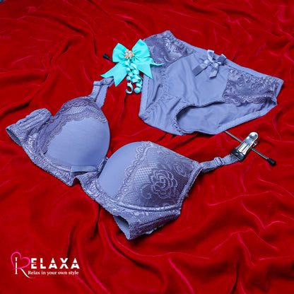 Lacy Thin Pad Bra Set (Branded)