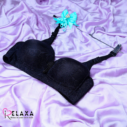 Single PaddedPure Silk Bra